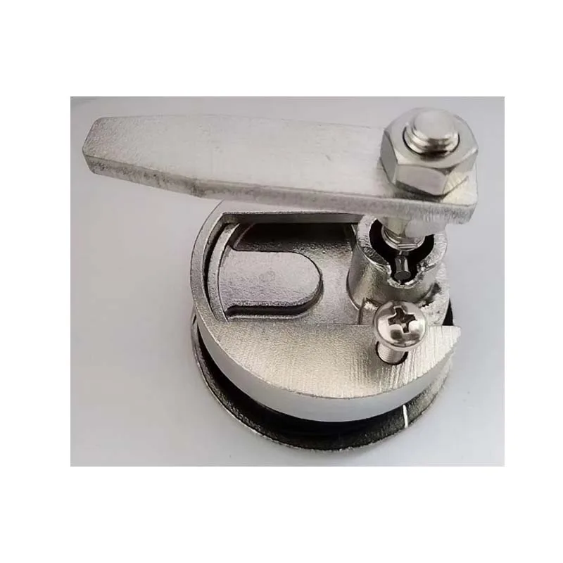 316 Stainless Steel Boat Accessories Latch Turning Lift Handle Flush Hatch Lift with Locking Style