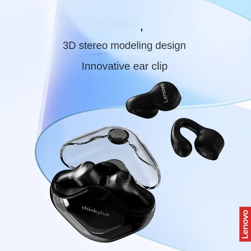 سماعات لينوفو XT61 بلوتوث 5.3 مع سماعات أذن للحد من الضوضاء، سماعات أذن رياضية للألعاب تعمل باللمس، خطافات أذن مقاومة للماء #4