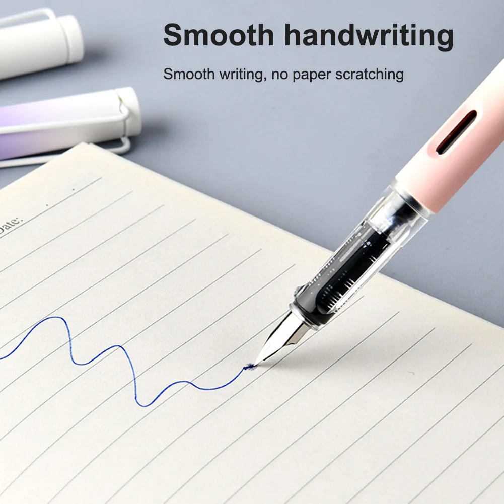 قلم حبر ملون من موراندي للمبتدئين، تصميم موراندي متدرج فريد من نوعه، أداة يومية مريحة