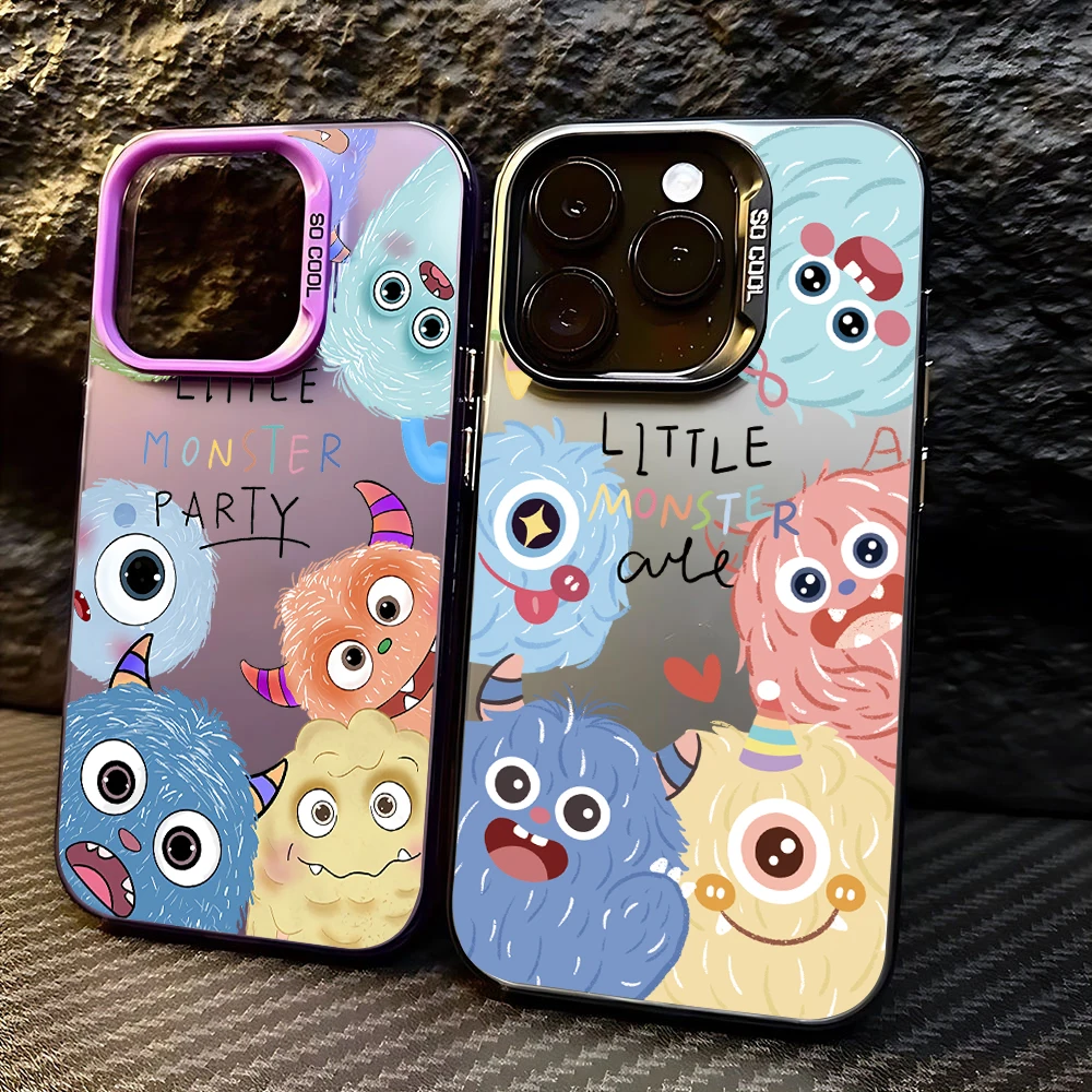 Cute M-monsters University Phone Case for Xiaomi Mi 11 Lite 12T Poco X3 GT NFC F4 X5 Pro 5G Candy Matte Shockproof Back Cover