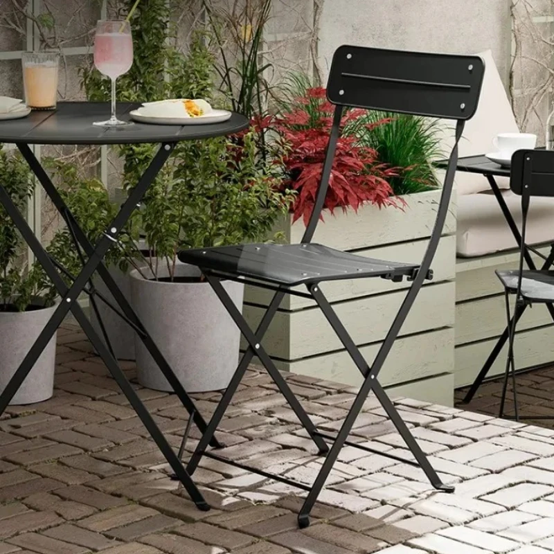 

‌Portable Folding Table - BBQ Picnic Table with Chairs, Outdoor Dining Set, Compact Camping Table, Lightweight Patio Furniture