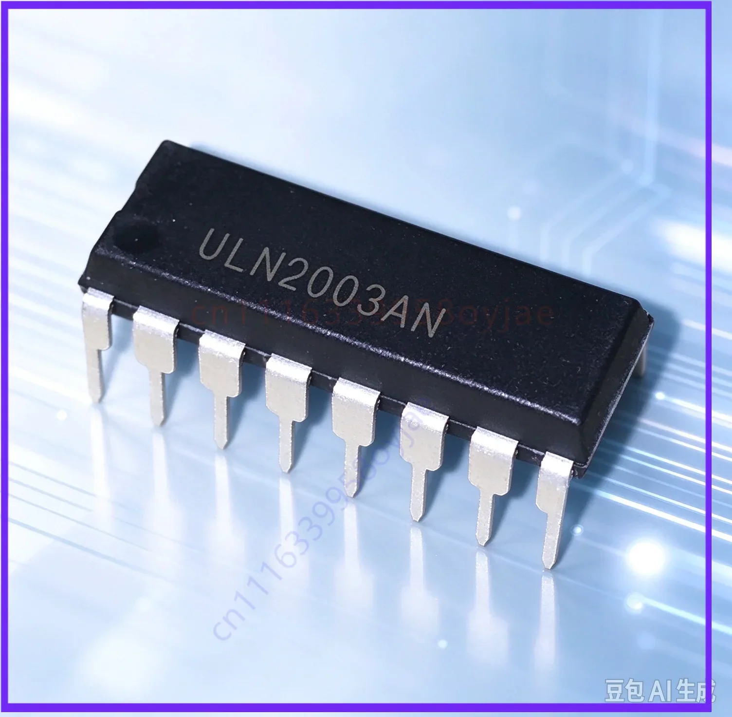 for ULN2003APG DIP16 ULN2003AN SOP16 Driver IC Chip, New Imported Original  50pcs