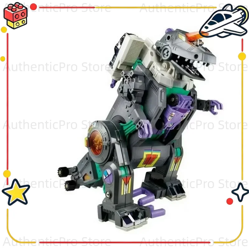 Original Hasbro Transformers Toys G1 Series PLATIINUM EDITION Titan Class TRYPTICON Electric Walking Anime Figure Model Toys