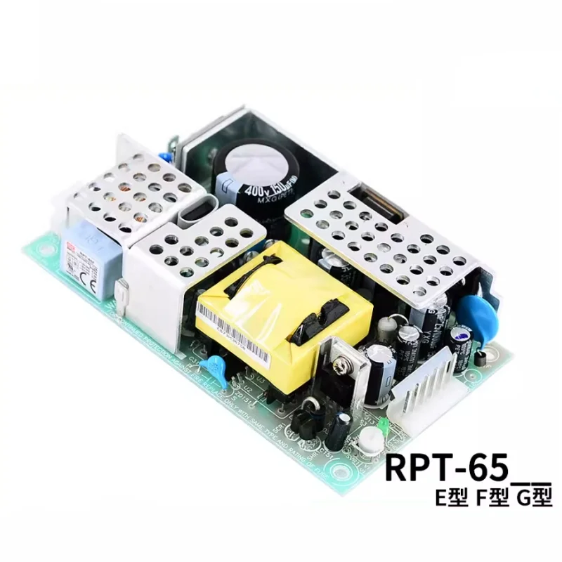 MEAN MELL RPT-65E/RPT-65F/RPT-65G Switching Power Supply 65W Three-way Output Positive And Negative 5V12V Bare Board 24V