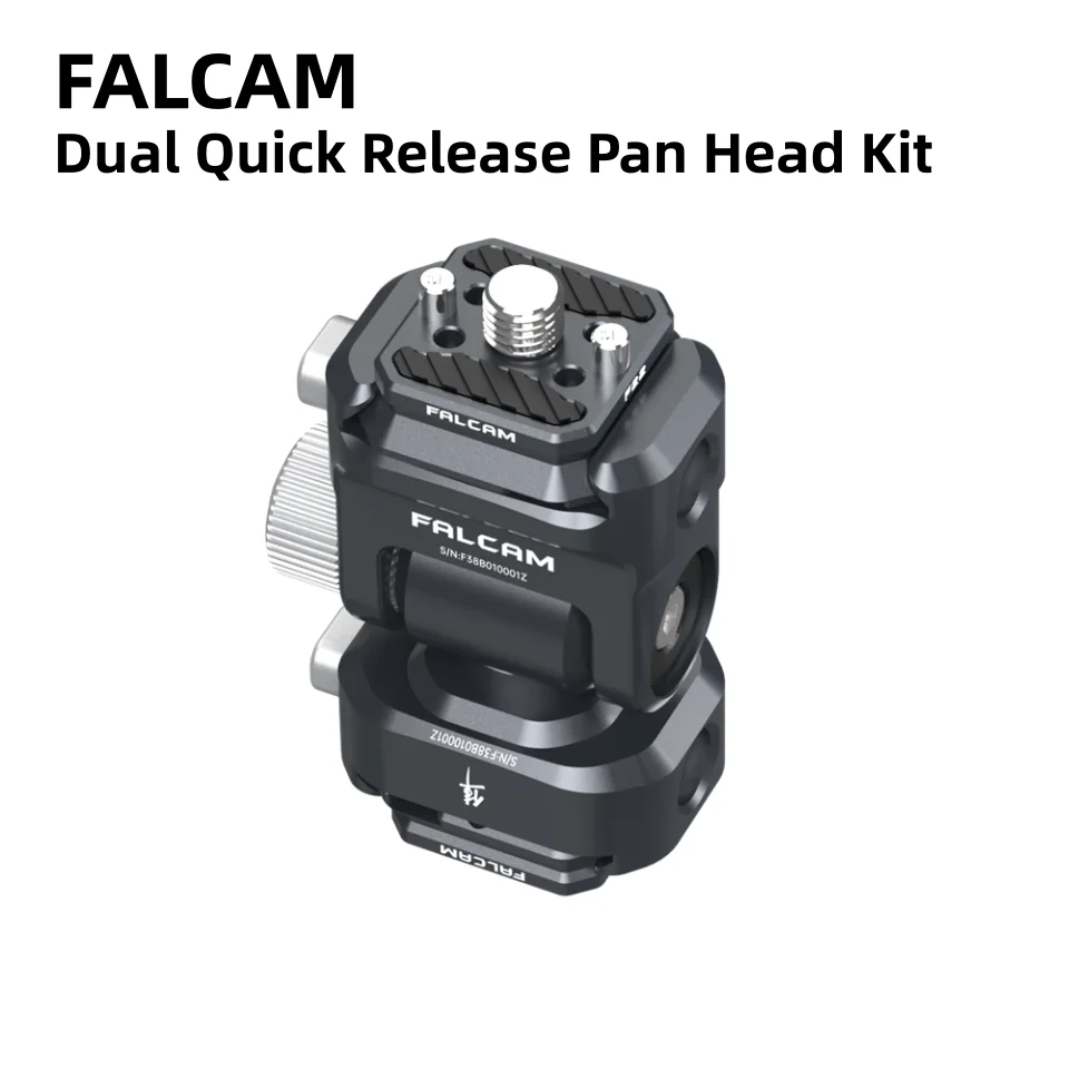 Ulanzi Falcam F22 2543 Dual Quick Release Pan Head Mount Kit for DSLR Camera Monitor Gimbal