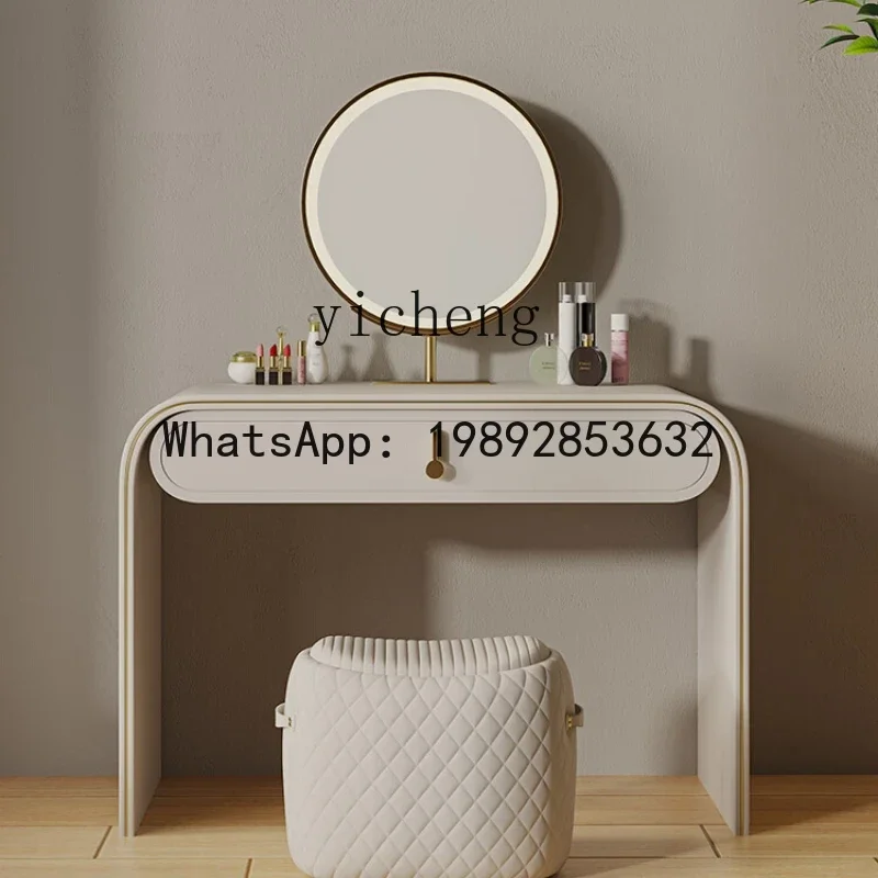 light luxury dresser cream style bedroom high-end makeup table high-end makeup table