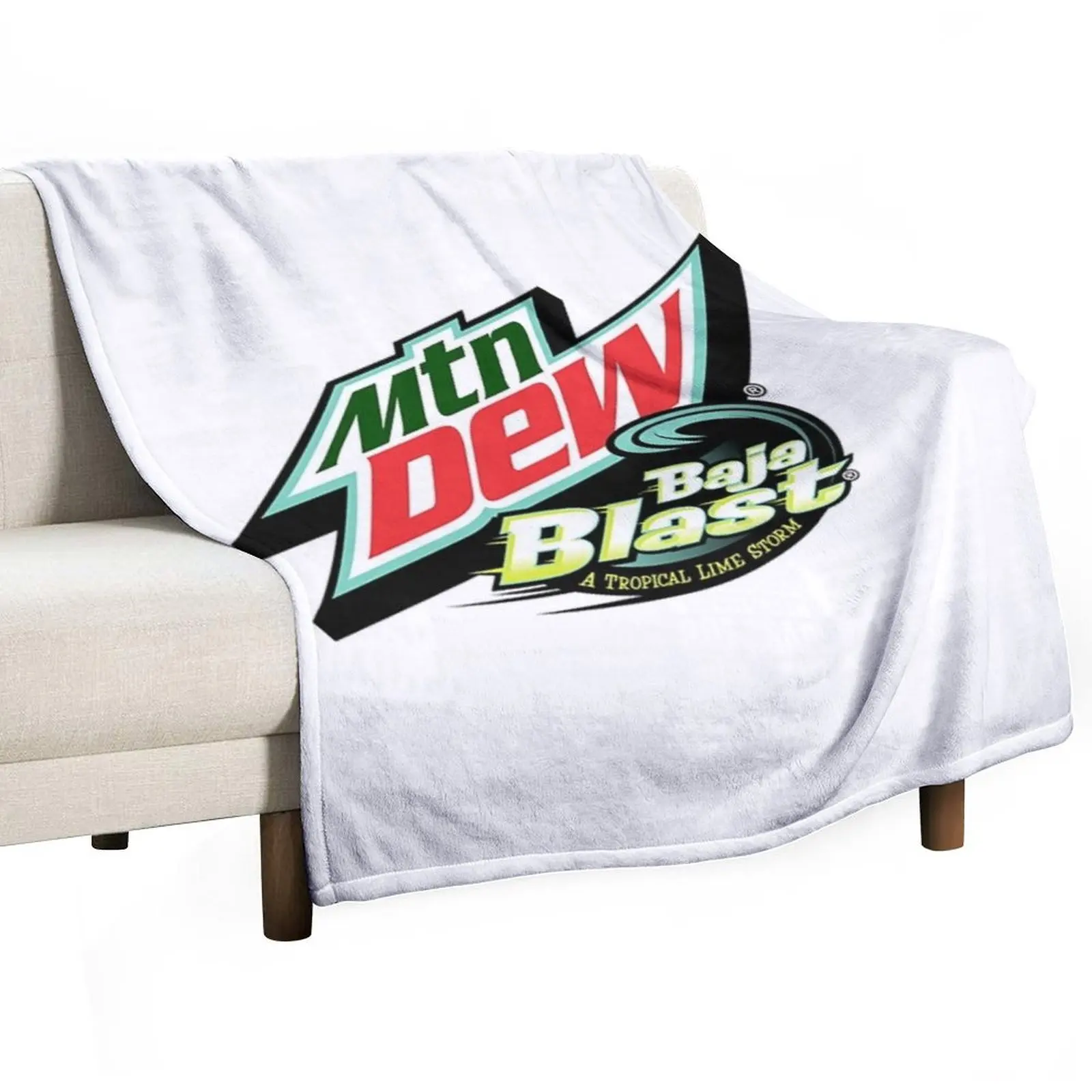 Baja Blast T-ShirtBaja Blast Throw Blanket halloween Plush manga Fashion Sofas Vintage Travel Blankets