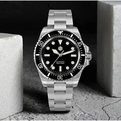 San Martin 2023 New Men Diving Watch NH35 Luxury Automatic Mechanical Wristwatch Sapphire Waterproof 300m Fly Adjustable Clasp