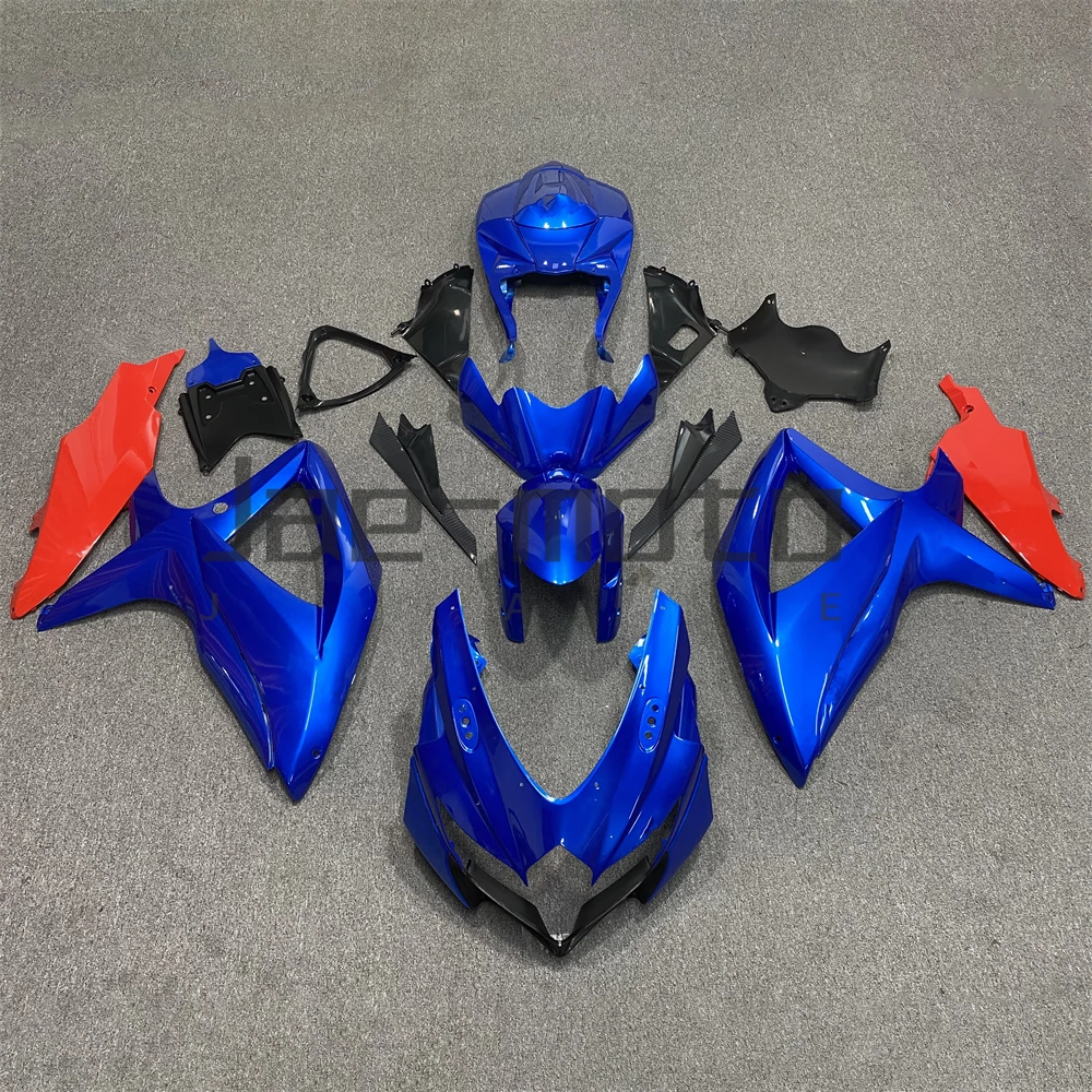 

For GSXR600 GSXR750 K8 K9 K10 2008 2009 2010 Motorcycle Bodywork Set Injection ABS Plastics Fairings Accessories Blue Red