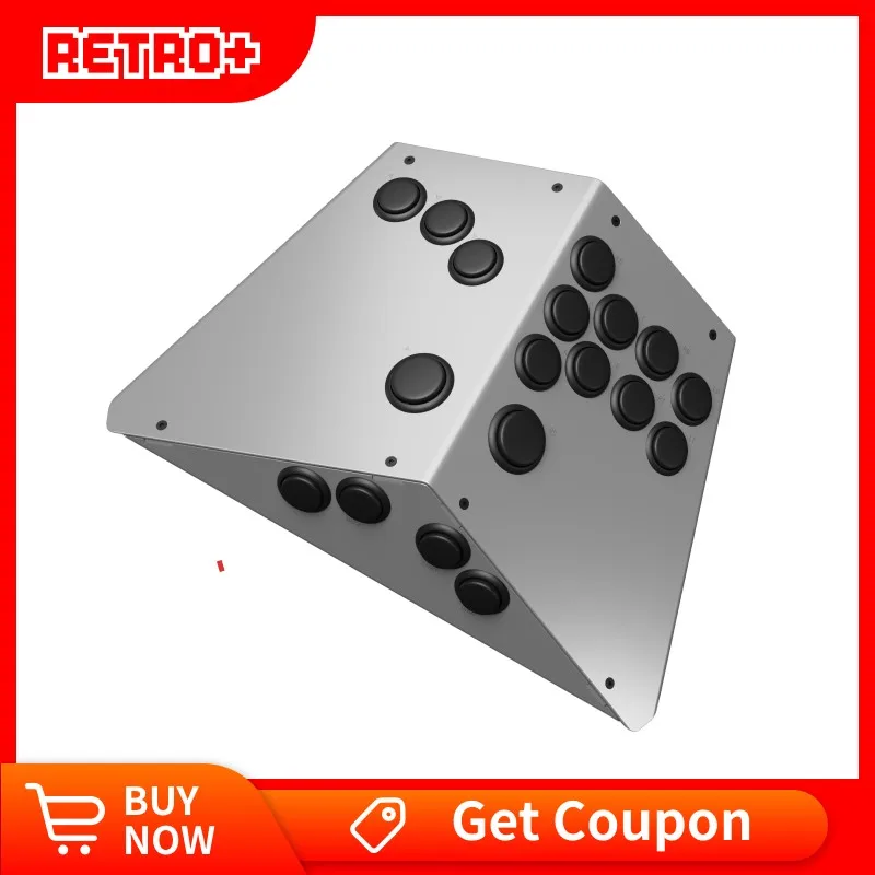 RetroPlus HauteBox Zero 14-Key Metal Controller for PC
