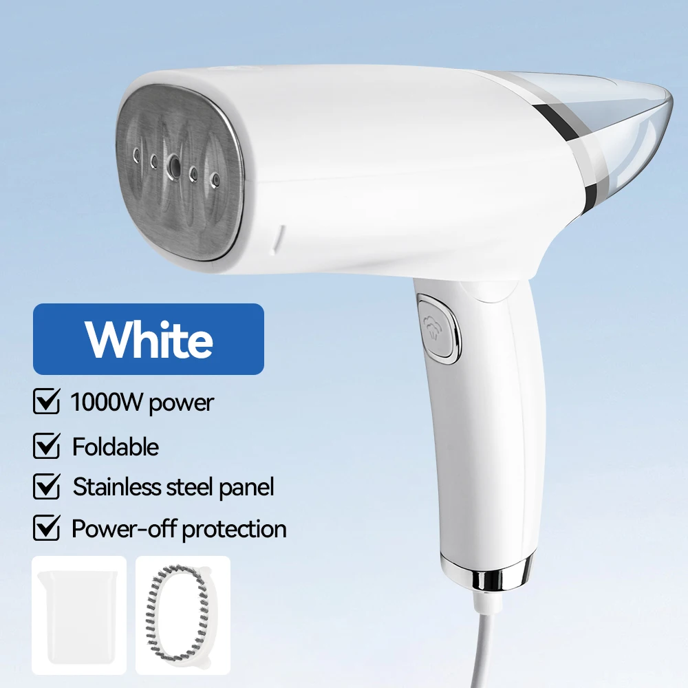 

Портативный отпариватель 1000 Вт, утюг для одежды, складной отпариватель для одежды 2 в 1, портативный складной отпариватель для путешествий с быстрым нагревом 30 s