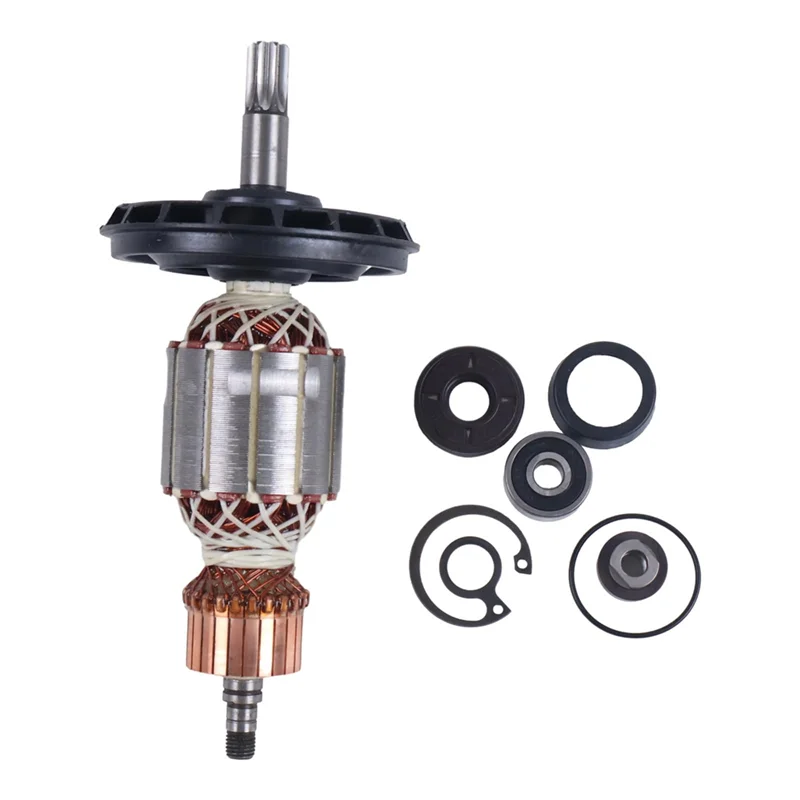 

A83I-Armature Replacement Part 1619P10864 Compatible With RH540S RH540M Rotary Hammers And GSH5E GSH5CE Demolition Hammers