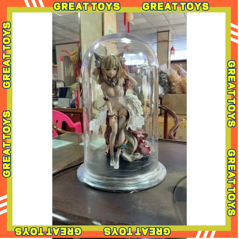 

Original Union Creative Figures Dress Girl Cat Lady Neko Figures Anime Model PVC 25CM Decoration Collectible Doll Statuette Gift