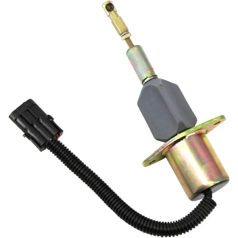 

Shutoff Solenoid 24V SA-4293-24 3928161 for Hyundai R290 for Cummins 6CTA 8.3L Excavator Engine