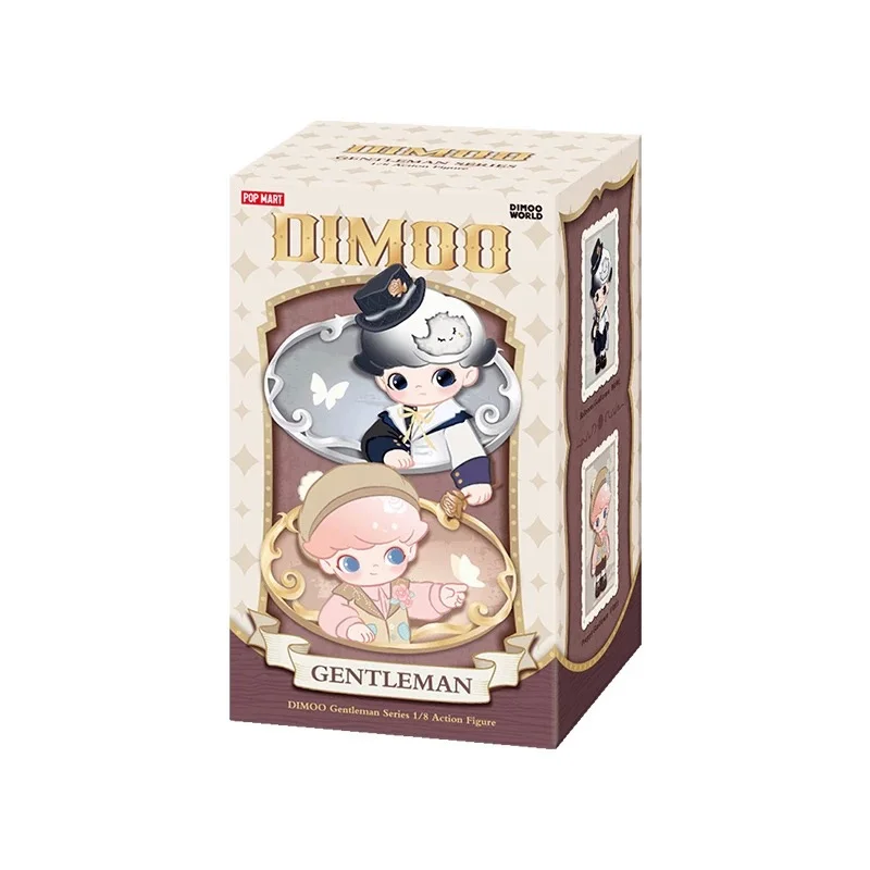 팝마트 디무 젠틀맨 시리즈 1/8 독특한 미학 선물 팝컬처 애호가를 위한 한정판 비닐 장난감 수집품 피규어