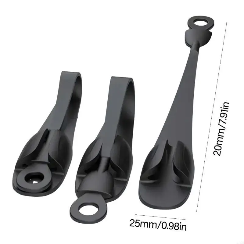 270B 실리콘 케이블 와인 더, 재사용 가능한 코드 와인 더, 케이블 주최자 이어폰 와이어 번들을위한 탄성 케이블 주최자 수집기