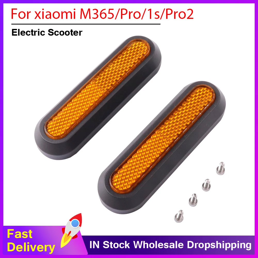 New Wheel Cover Protect Shell For Xiaomi Electric Scooter Pro 2 M365 1s M365 pro Front Rear Safety Reflective Parts Accessories