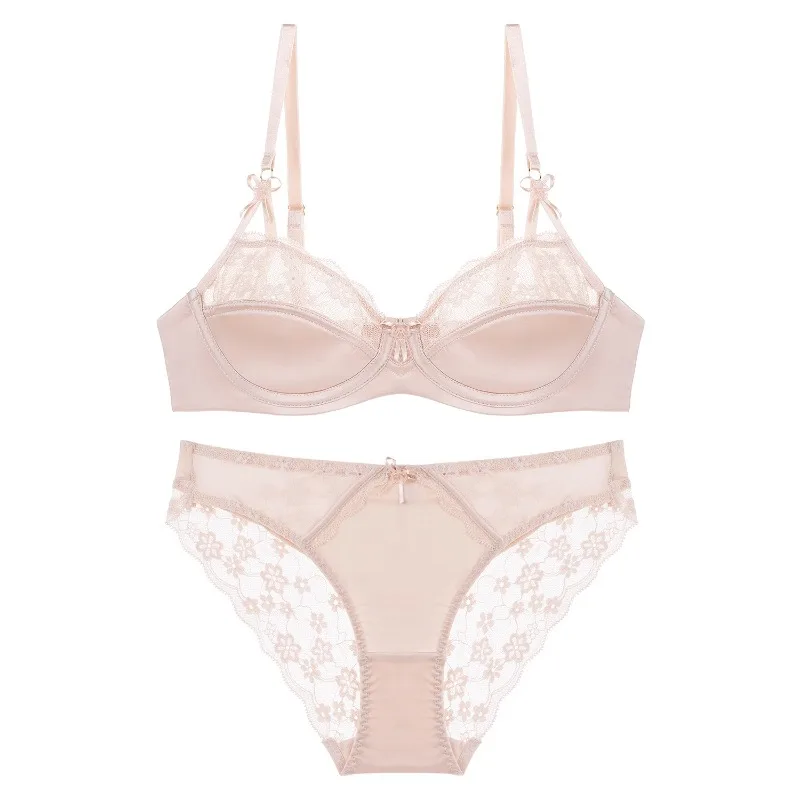 مجموعة ملابس داخلية مثيرة لعيد الميلاد للصدر الكبير، حمالة صدر رافعة مع دعم مضاد للترهل، هدية رومانسية ملابس داخلية من الدانتيل الأحمر BANERDANNI #2