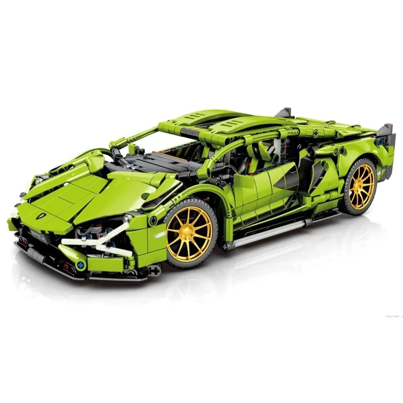 1388PCS Technical Super Speed Bugattied Sport Car Building Blocks Assemble Bricks Racing Vehicle Toys Gifts For Adult Friend