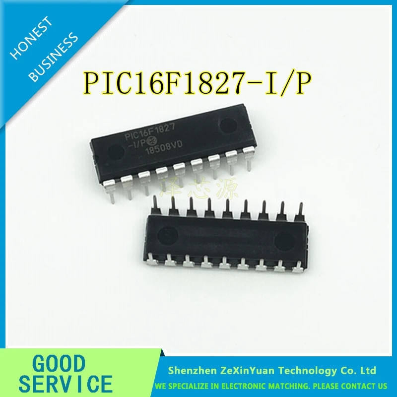 10 Cái/lốc PIC16F1827-I/P PIC16F1827 16F1827 DIP18 Mới