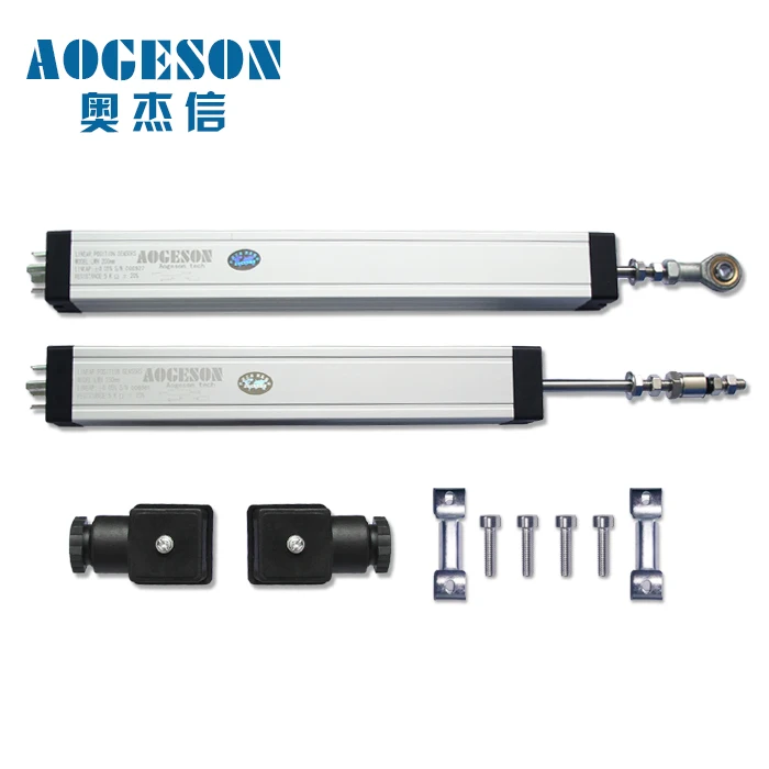 AOGESON Tie Rod Electronic Ruler LWH-550 600 650 700 750mm Resistance Ruler Displacement Sensor