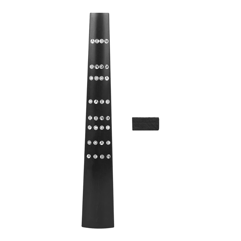 

2025 New Natural Ebony Violin Fingerboard Violin Fingerboard Violin Finger Plate
