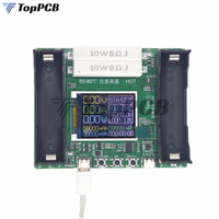 Type-C LCD Display Battery Capacity Tester MAh MWh Lithium Battery Digital Battery Power Detector Module 18650 Battery Tester