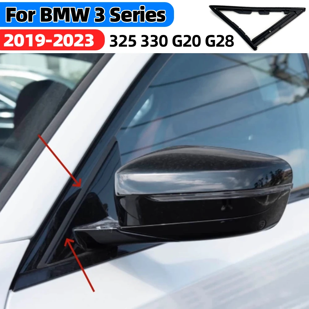 Uszczelka krawędzi lusterka wstecznego, uszczelka ochronna lusterka samochodowego, akcesoria samochodowe do BMW serii 3 G20 G28 325 330 2019-2023