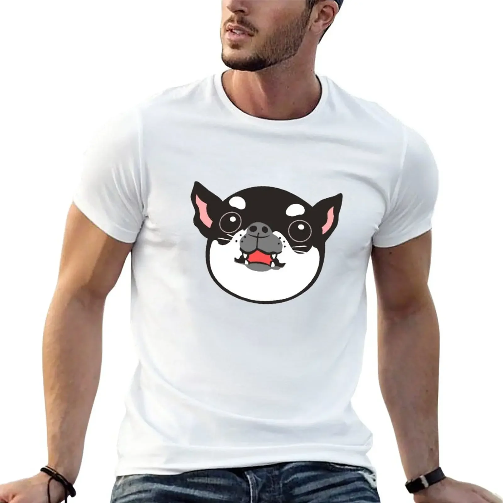 Chihuahua AYOU T-Shirt new edition blacks mens plain t shirts