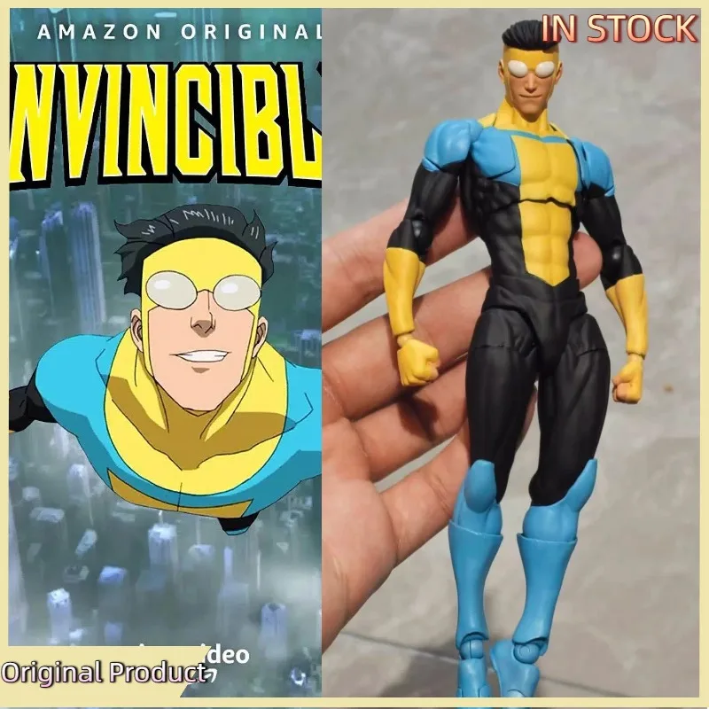 

В НАЛИЧИИ: Оригинальная фигурка MESS TOYS Invincible Mark Grayson в желто-сине-черном костюме, масштаб 1/12, с несколькими скульптурами головы.