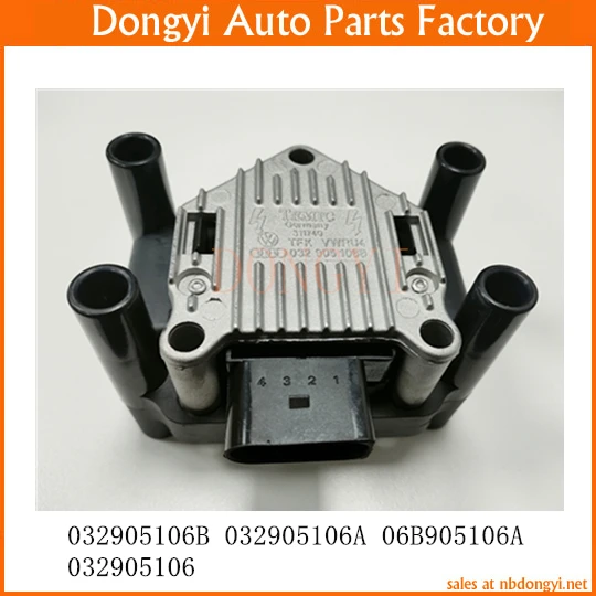 Ignition Coil OE NO. 032905106B 032905106A 032905106 06B905106A