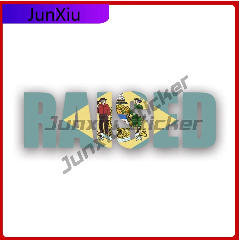 

Наклейка на мотоциклетный шлем/бампер с изображением штата Делавэр, устойчивая к выцветанию и царапинам, забавная, съемная, легко удаляемая.