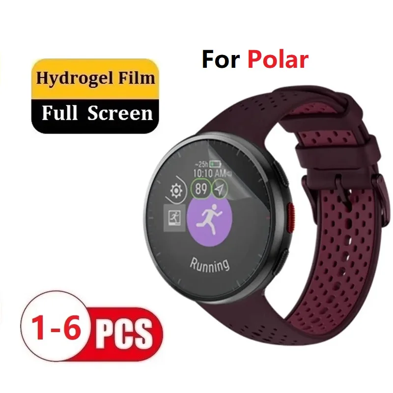 Protective Film For Polar Ignite 3 2 Unite Screen Protector For Polar Vantage M M2 V V2 Grit X Watch Screen Hydrogel Film Foil