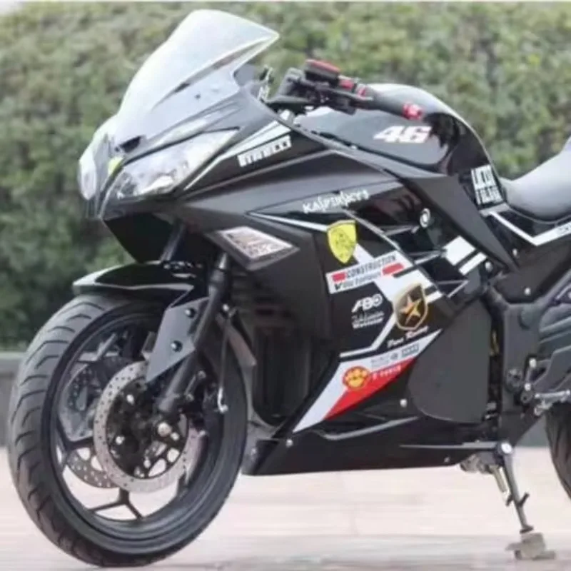 

2025 New Style New Model XRZ Full Size 100km/h Racing Electric Motorcycle 5000w/ 8000w/ 10000w/ 20000w For Adult