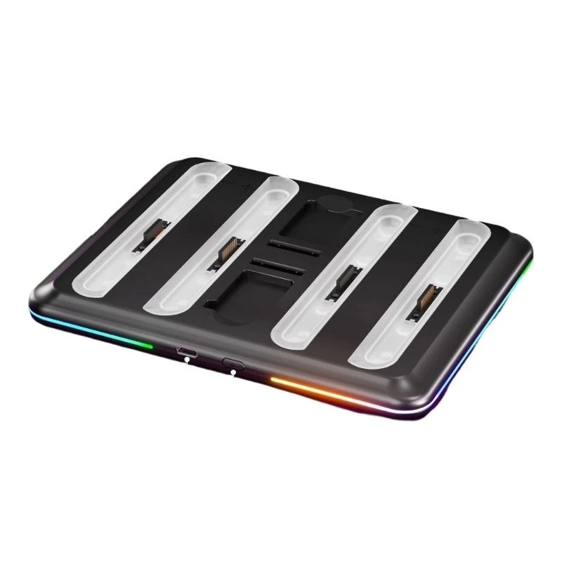 4 1 충전 스탠드 스테이션 액세서리 무선 컨트롤러 액세서리 용 전문 충전 크래들 도크