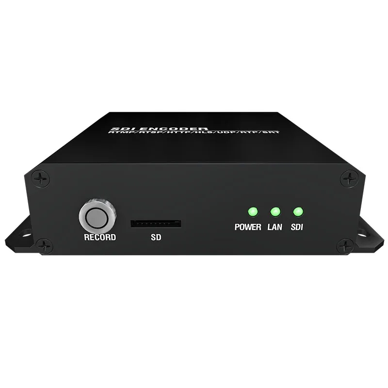 HES1S HTTP RTSP RTMP UDP ONVIF IPTV Live Stream Broadcast H265 H264 SDI Video Encoder SDI loopout RTMPS Codec IP Video encoder