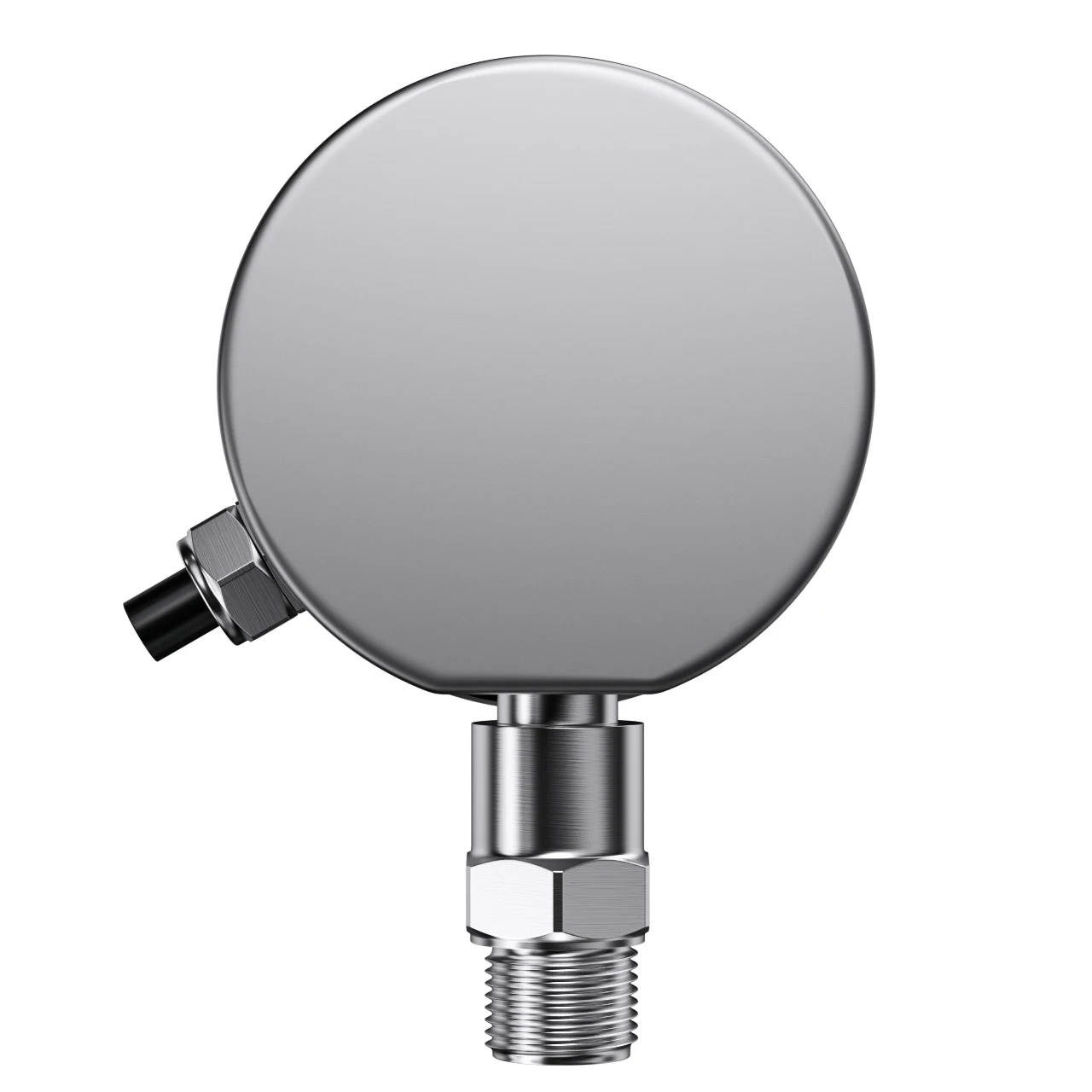 -0.1-60Mpa Regolatore di pressione digitale Interruttore elettronico regolabile in acciaio inossidabile Manometro industriale a relè singolo LED