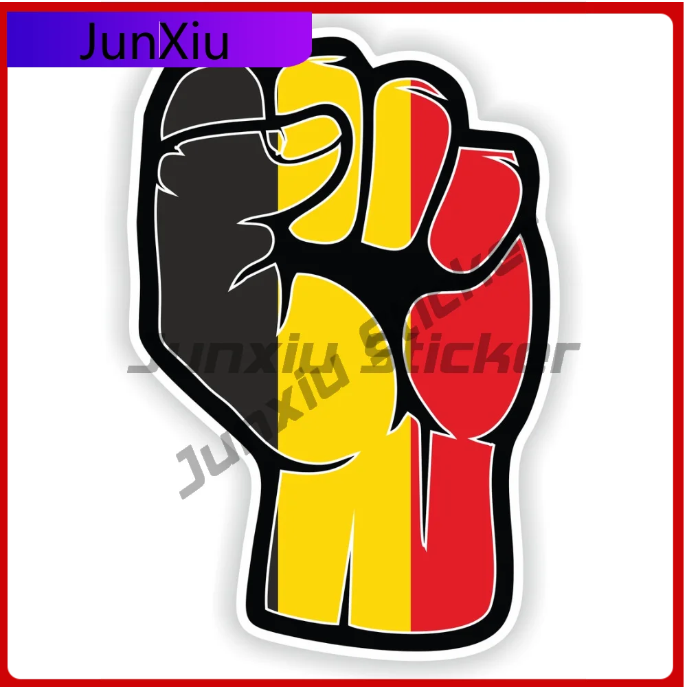 

Belgium Sticker Fist Hand High Quality Car Sticker For SUV Window Scratch Cover Decoration Auto Accessories Exterior Vinyl Decal