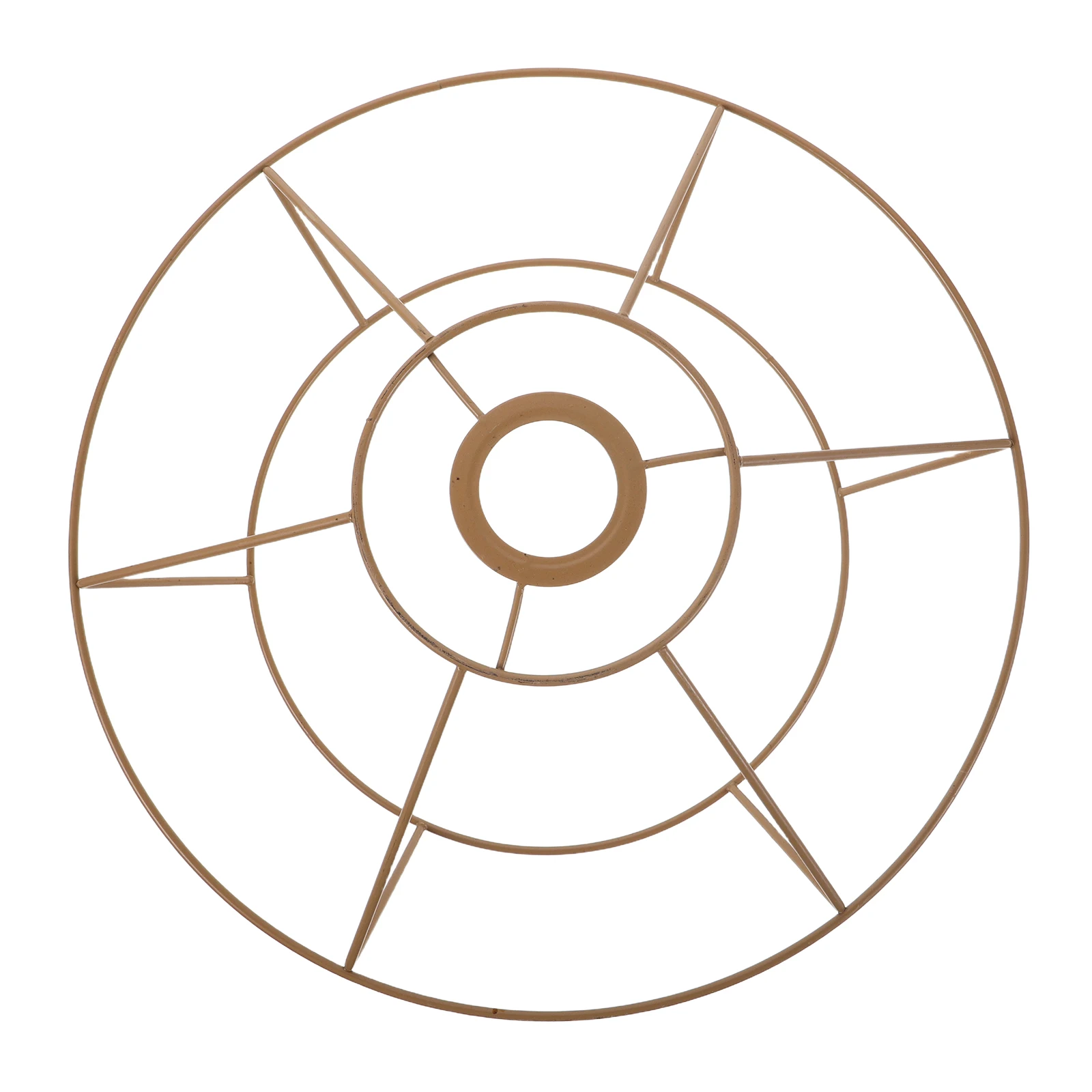 

Handmade Rope Lampshade Iron Rack Frame for DIY Wire Art Bracket Replacement Metal Holder Assembly