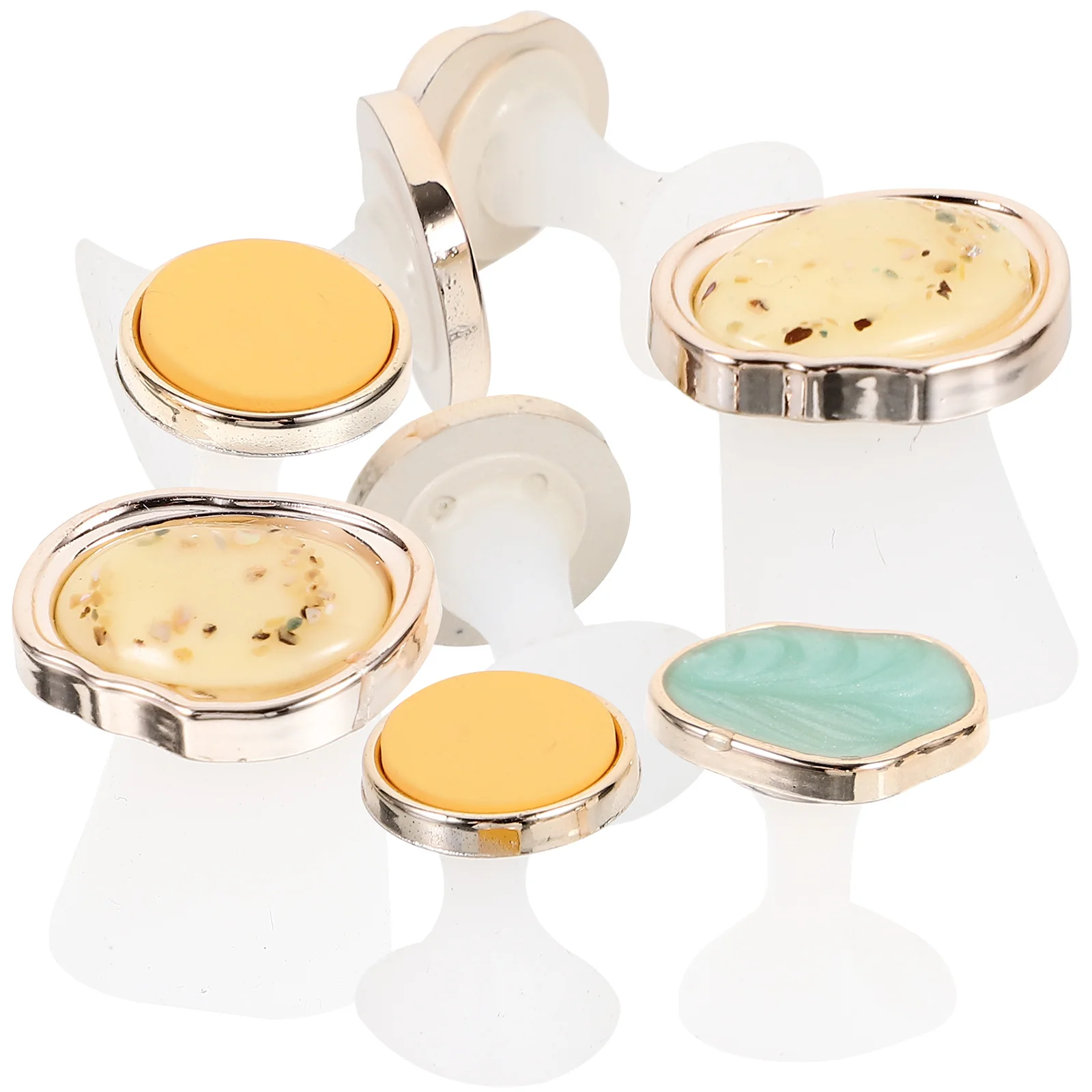 

8 Pcs Separators Silicone Nail Supplies Pedicure Tools Decorative Spacers for Women Home Salon Decorative Toe Separator Use