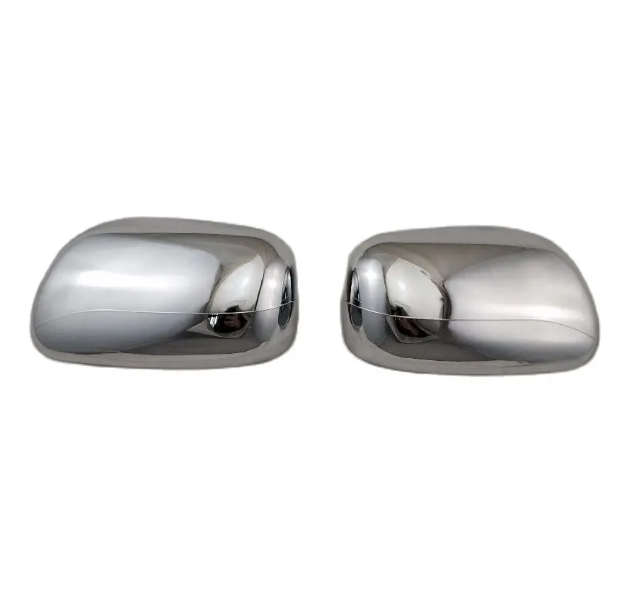ABS Chrome Glossy Carbon FiberCar Side Door Rear View Mirror CoverFor Toyota 2001-2003Corolla VIOS 2003-2015 PROBOX SUCCEED
