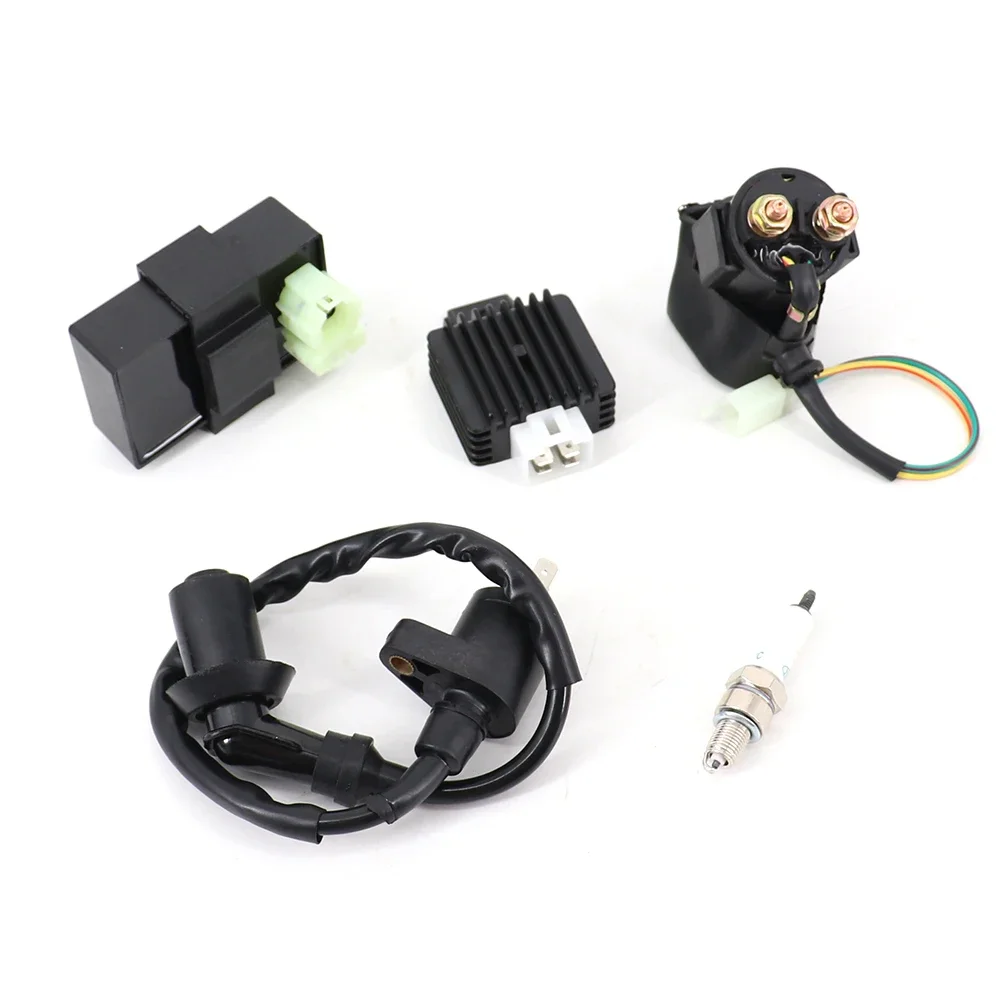 Ignition Coil & AC CDI Box 6 pin for GY6 4 Stroke 50cc 125cc 150cc 139QMA 139QMB ATV