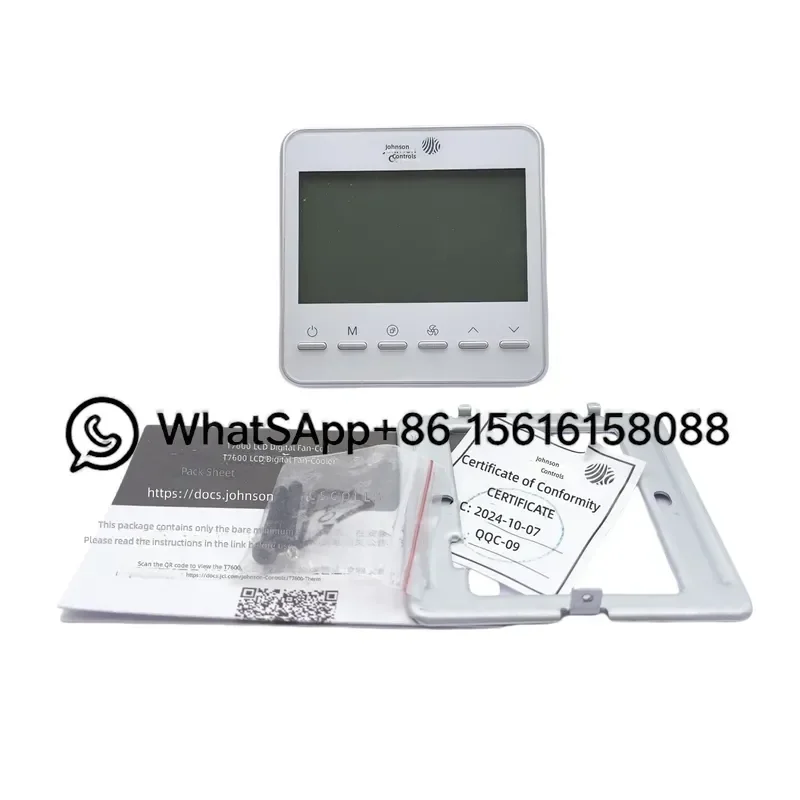 Johnson Controls T7600 T7601 TF20-9JS0 TF21-9JS0 Fan Coil Unit Thermostat Modbus RTU HVAC Temperature Controller Panel