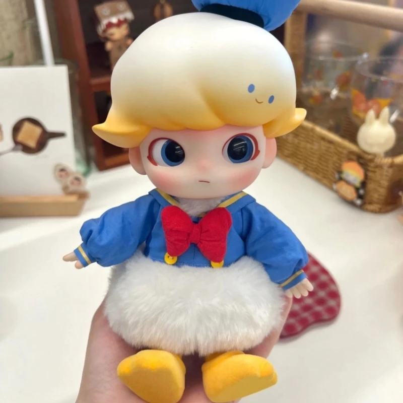 New Original 1/8 20cm Dimoo Donald Duck Image Mobile Doll Bjd Gift Handmade Ornament Cute Doll Birthday Christmas Abs Pvc