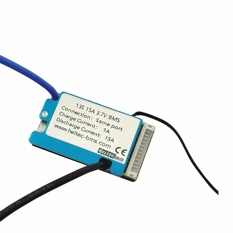 18650 BMS For Ternary lithium pack Electric bicycle Electric vehicle BMS 48V with Temperaure protection BMS 48V 13S 15A