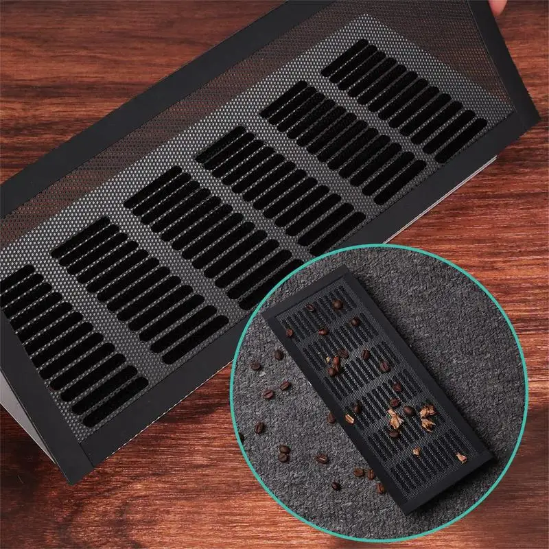 Magnetic Air Vent Cover Rectangle Vent Screen Register Trap Floor Register Mesh Cover For Wall Ceiling Floor Catch Debris Hair