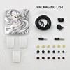 CVJ X R2E3 マーメイド 2 イヤホン高性能ダイナミックドライバー IEM 交換可能ケーブルインイヤーヘッドフォン 0.78 ミリメートル 2 ピン取り外し可能 6
