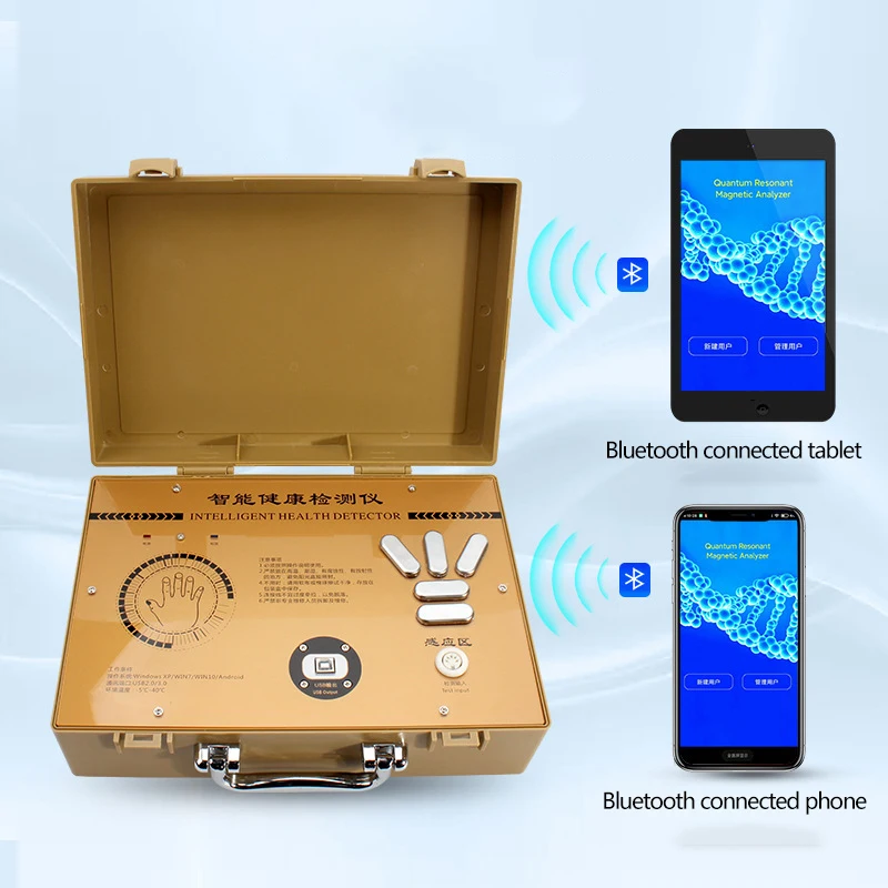 10th Generation Of Mobile Phone And Computer Dual-Use Bluetooth Field Resonance Analysis Intelligent Healt Quantum Weak Magnetic