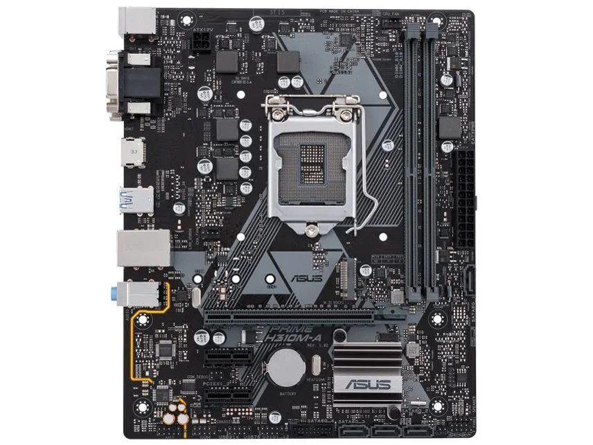 Asus PRIME H310M-A Motherboard LGA 1151 Intel H310 support i3-8100  i3-8300 i5-8500 i5-9400F i7-8700K cpu 2×DDR4 32GB Micro ATX