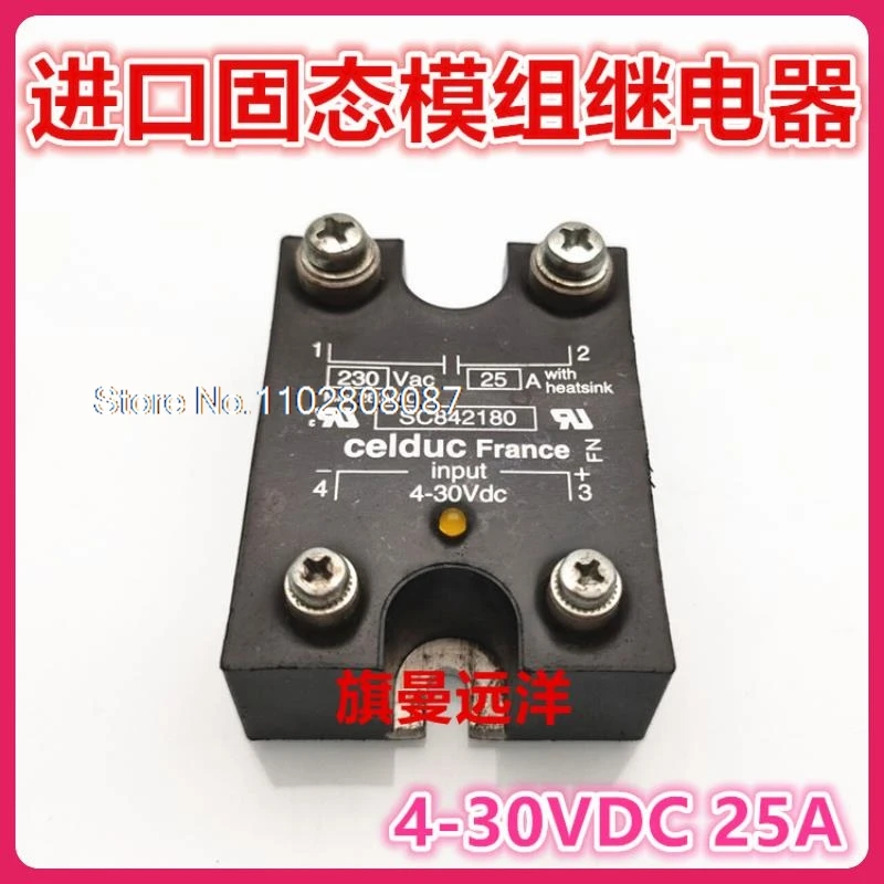 

SC842180 celduc France 4-30VDC 25A 230VAC